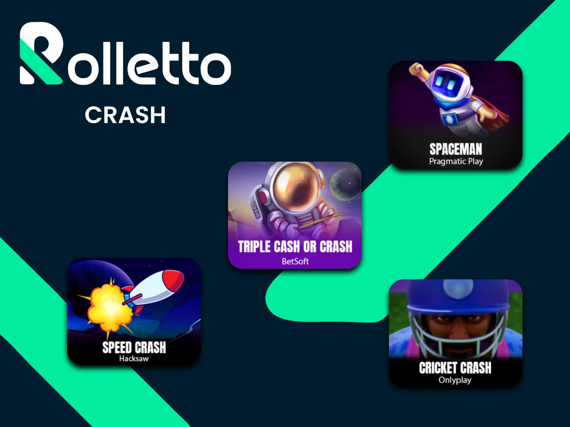 Try your luck with Rolletto crash games and win big.