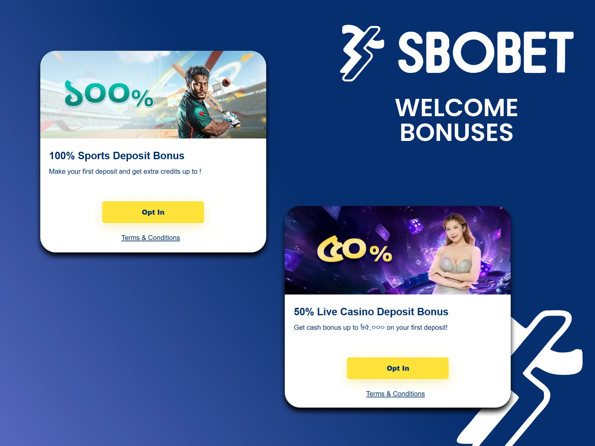 Grab Sbobet casino welcome bonuses and boost your winning chances.