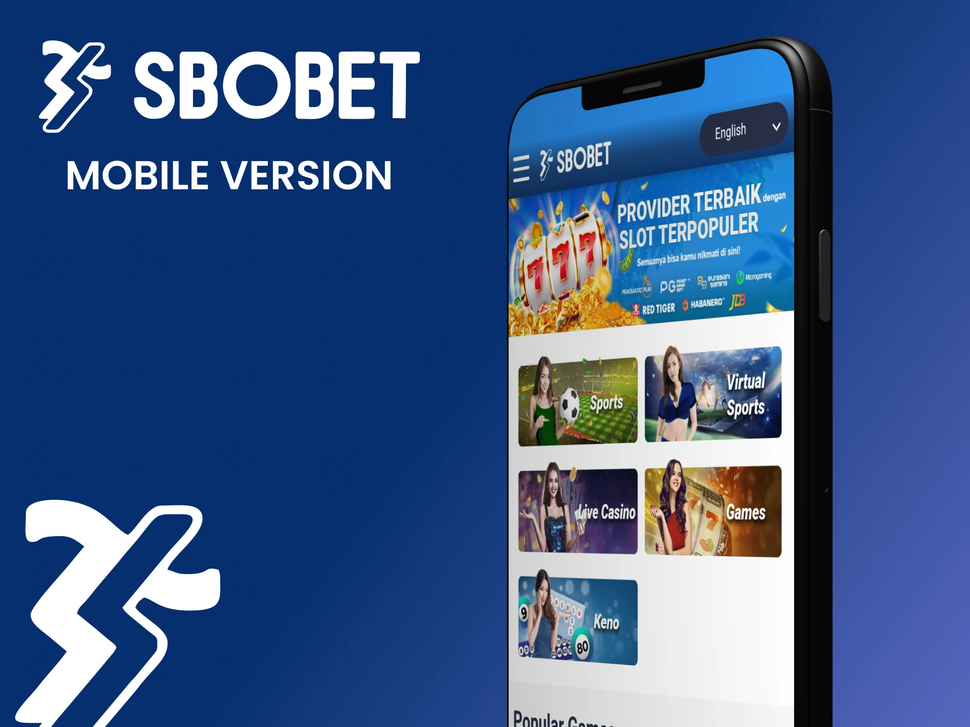 Install the Sbobet mobile app and play anytime anywhere.