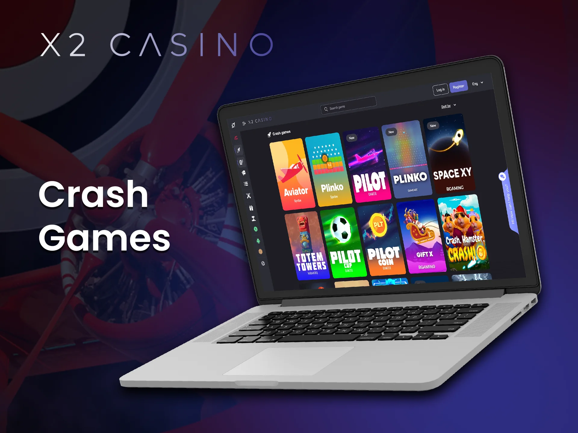 Play X2 Casino crash games for fast paced action and big wins.