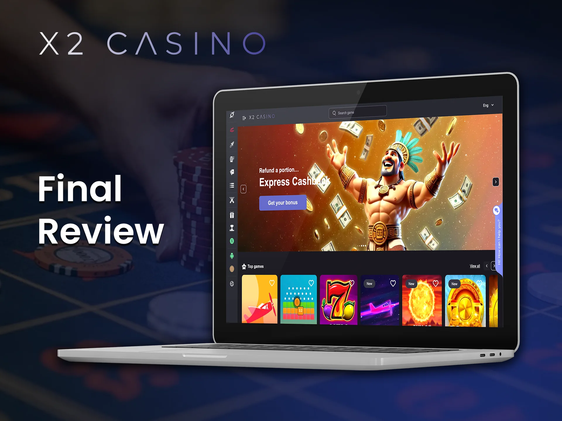 Final review of X2 Casino play enjoy and win big.