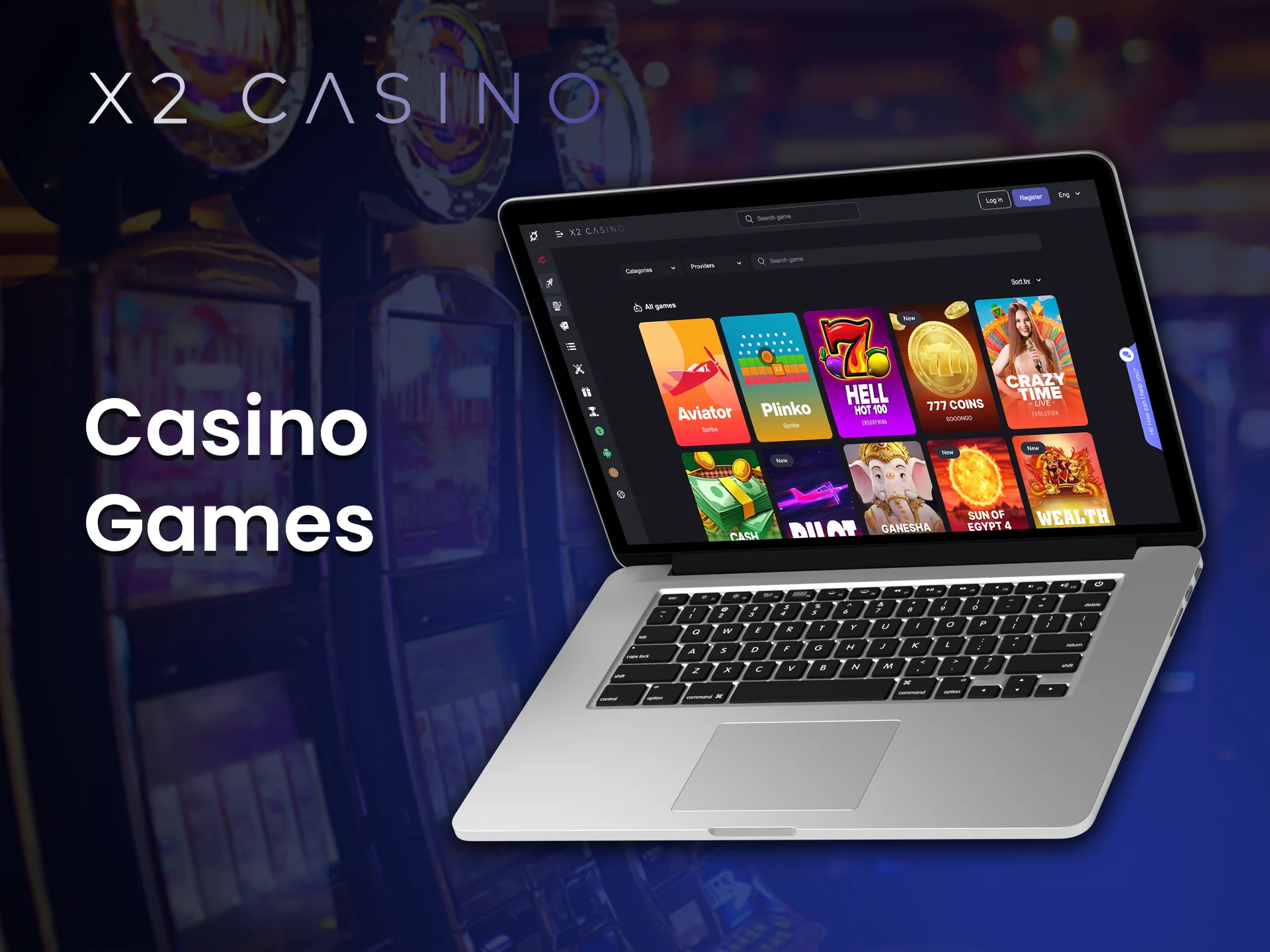 Explore X2 Casino games and enjoy endless entertainment.