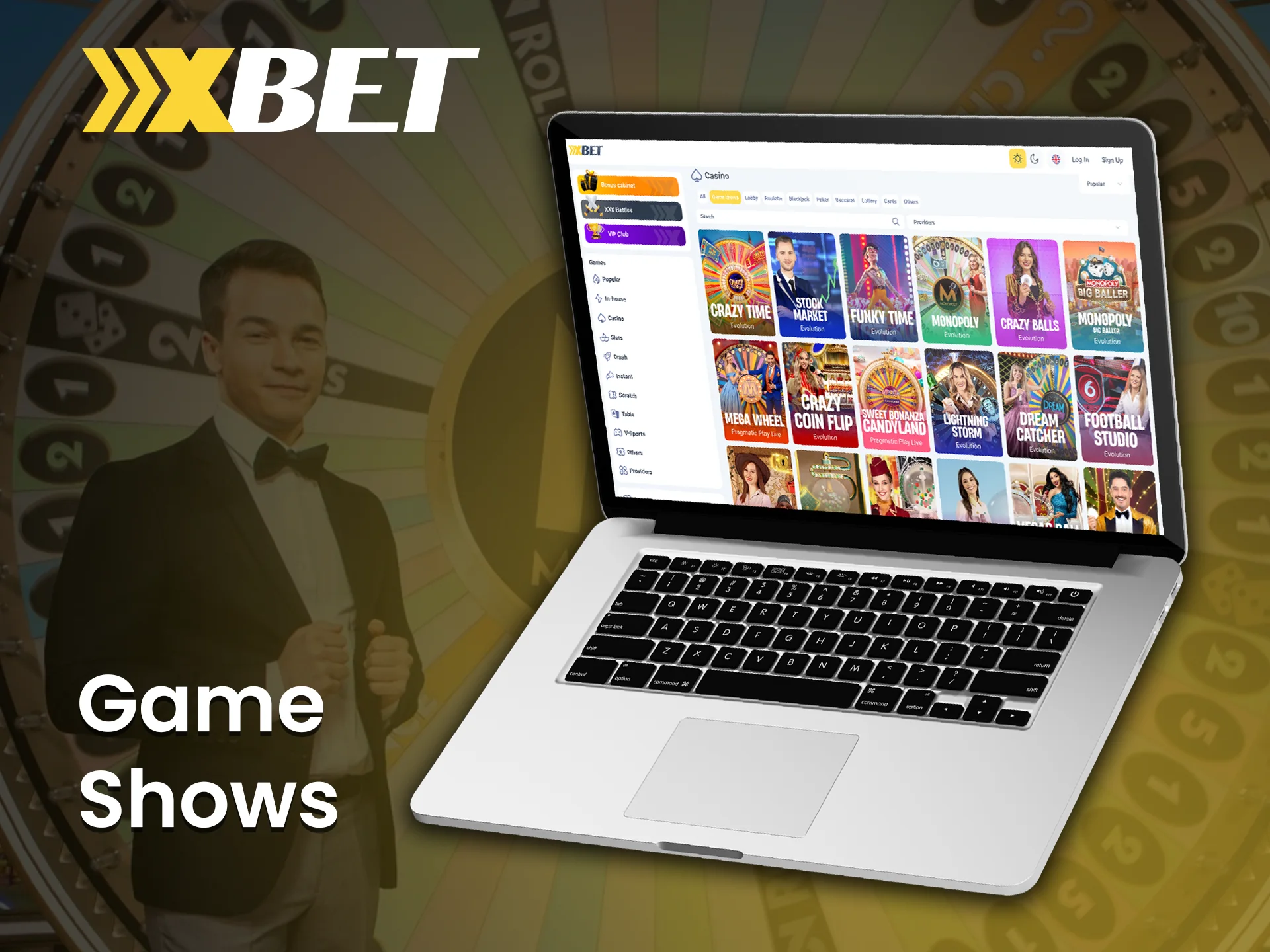 Experience thrilling Xxxbet game shows and test your skills.
