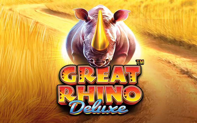 Yohoho Great Rhino lets you chase wild wins in a thrilling safari adventure.