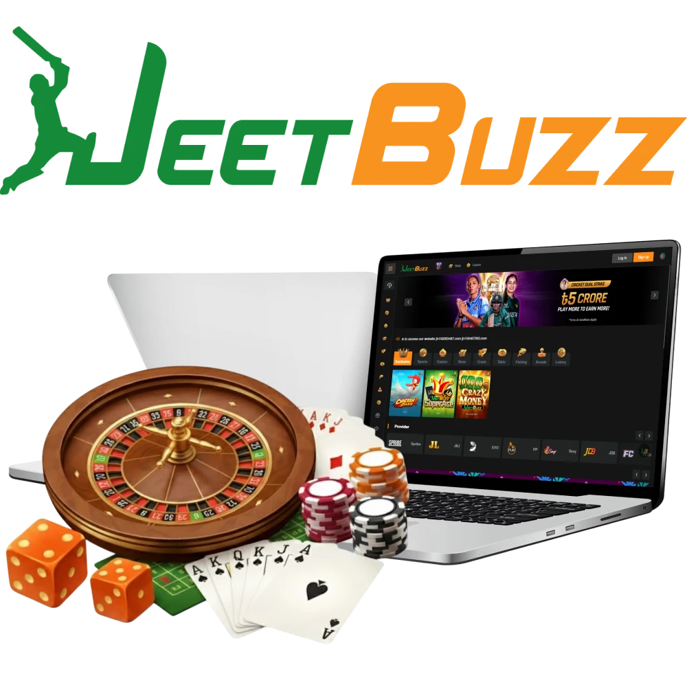 Explore the JeetBuzz Casino platform and discover hundreds of ways to win.
