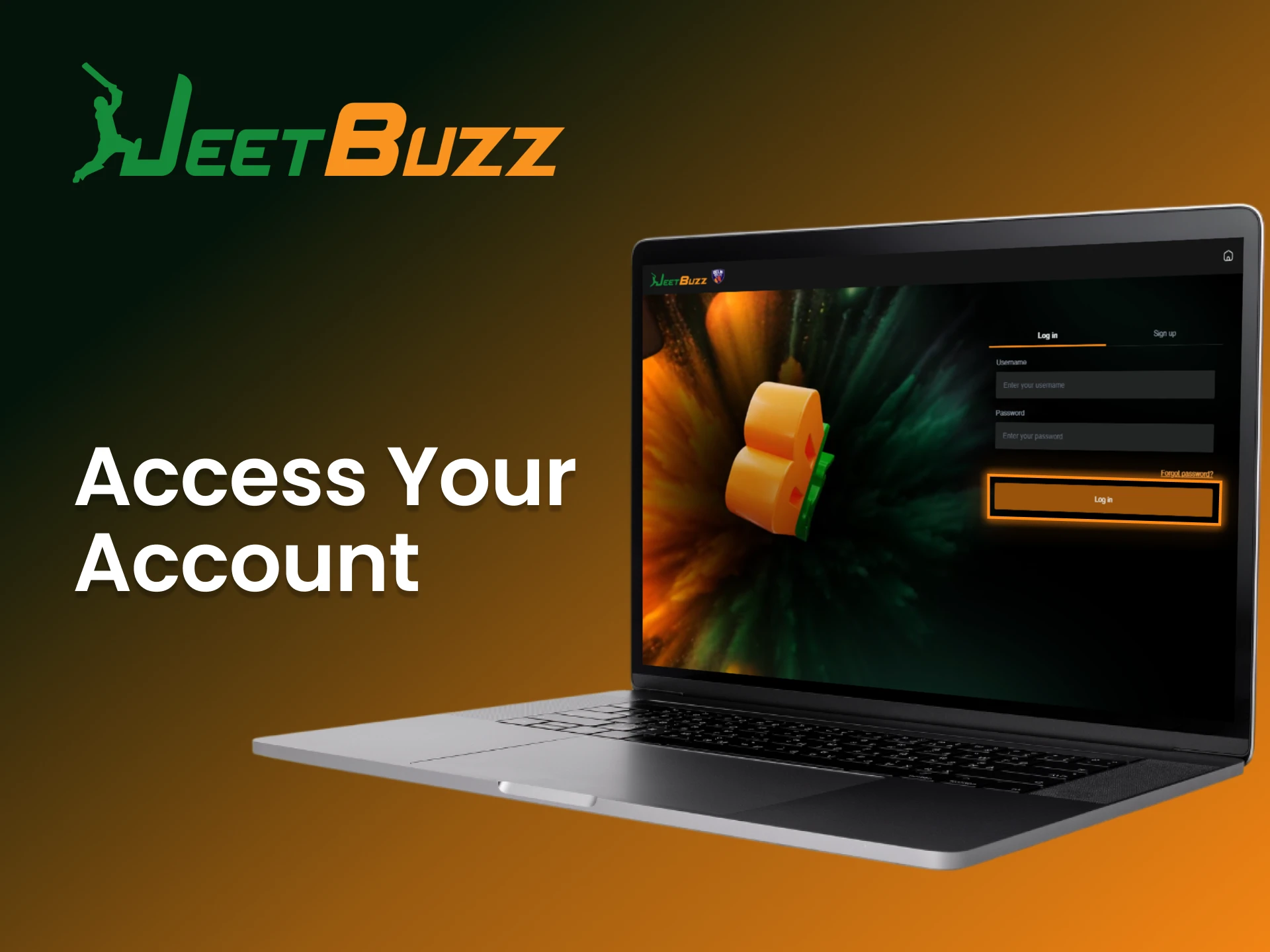 Click the login button to enter your JeetBuzz account and start playing.