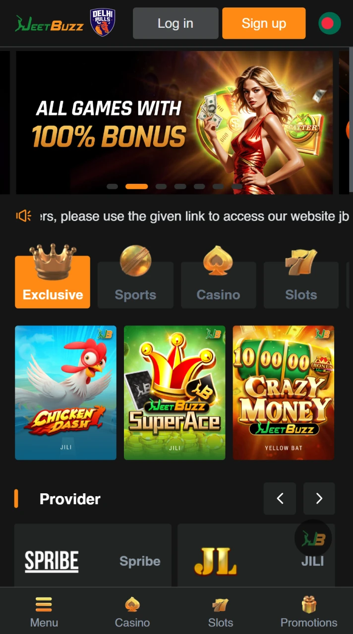 Visit the JeetBuzz homepage to explore all gaming and betting opportunities.