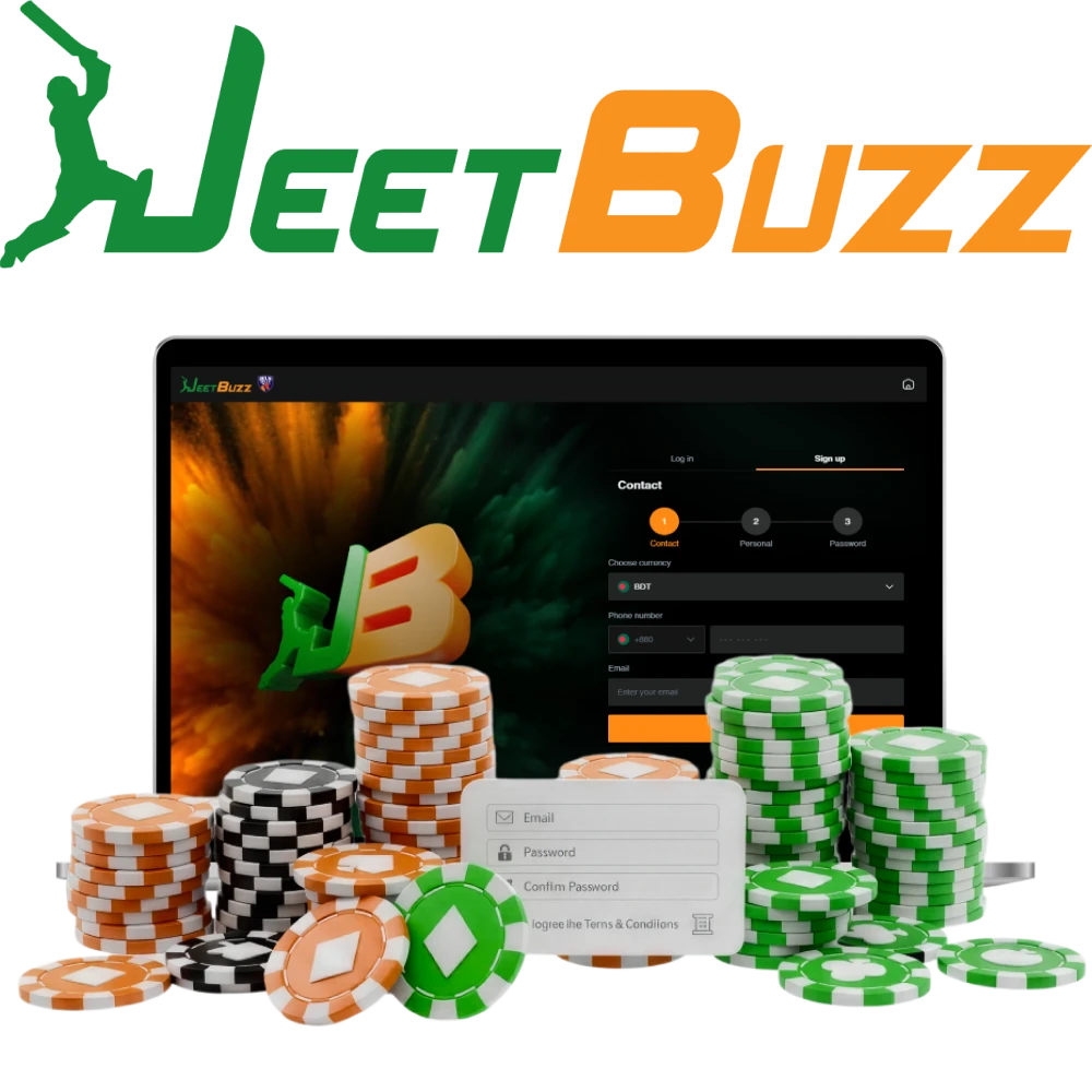 Visit the JeetBuzz sign up page now to create your account.