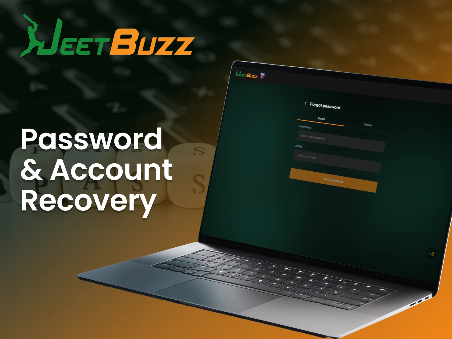 Find information on password & account recovery with JeetBuzz.