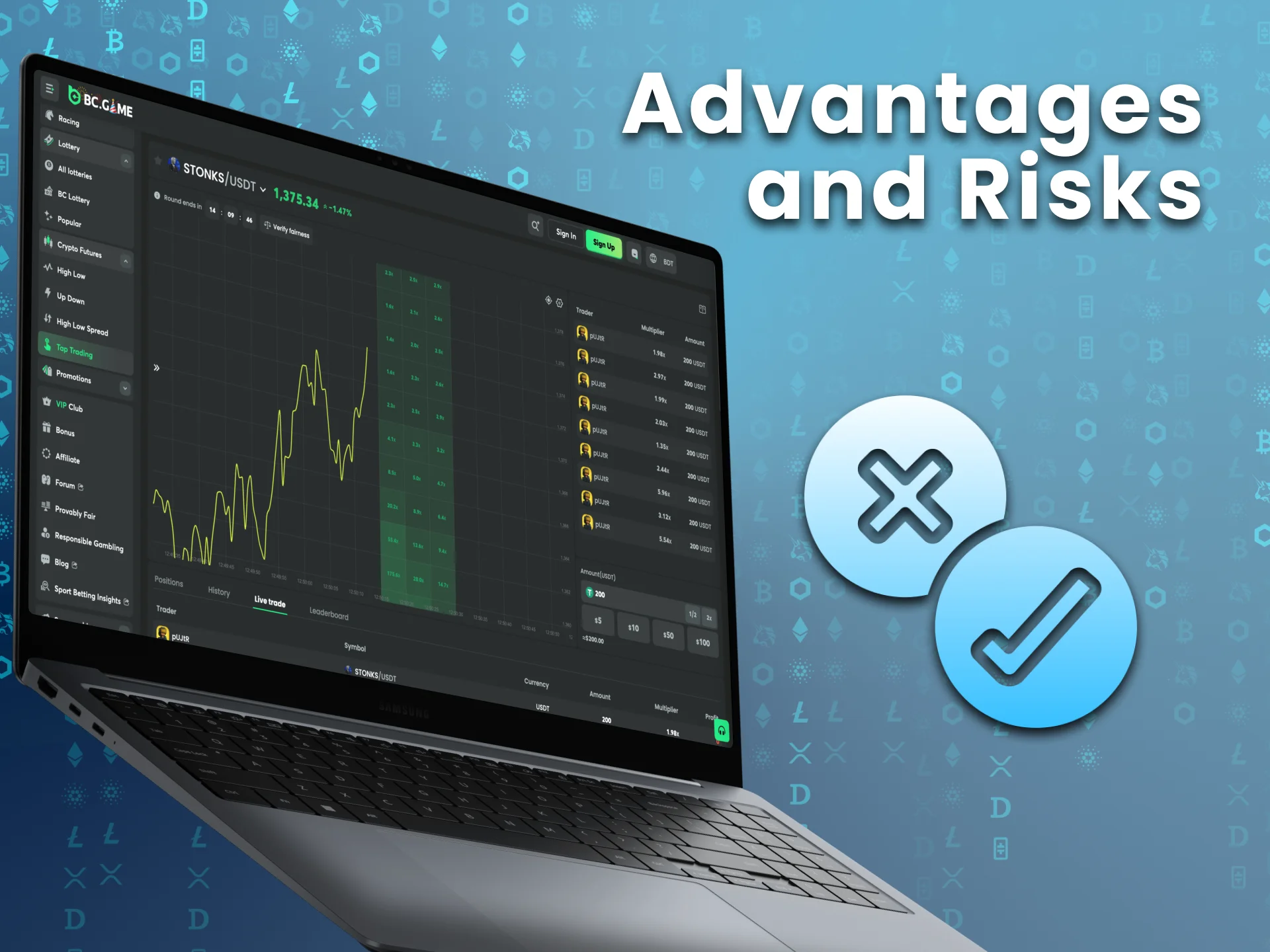 Read about the pros and cons before using crypto casinos.