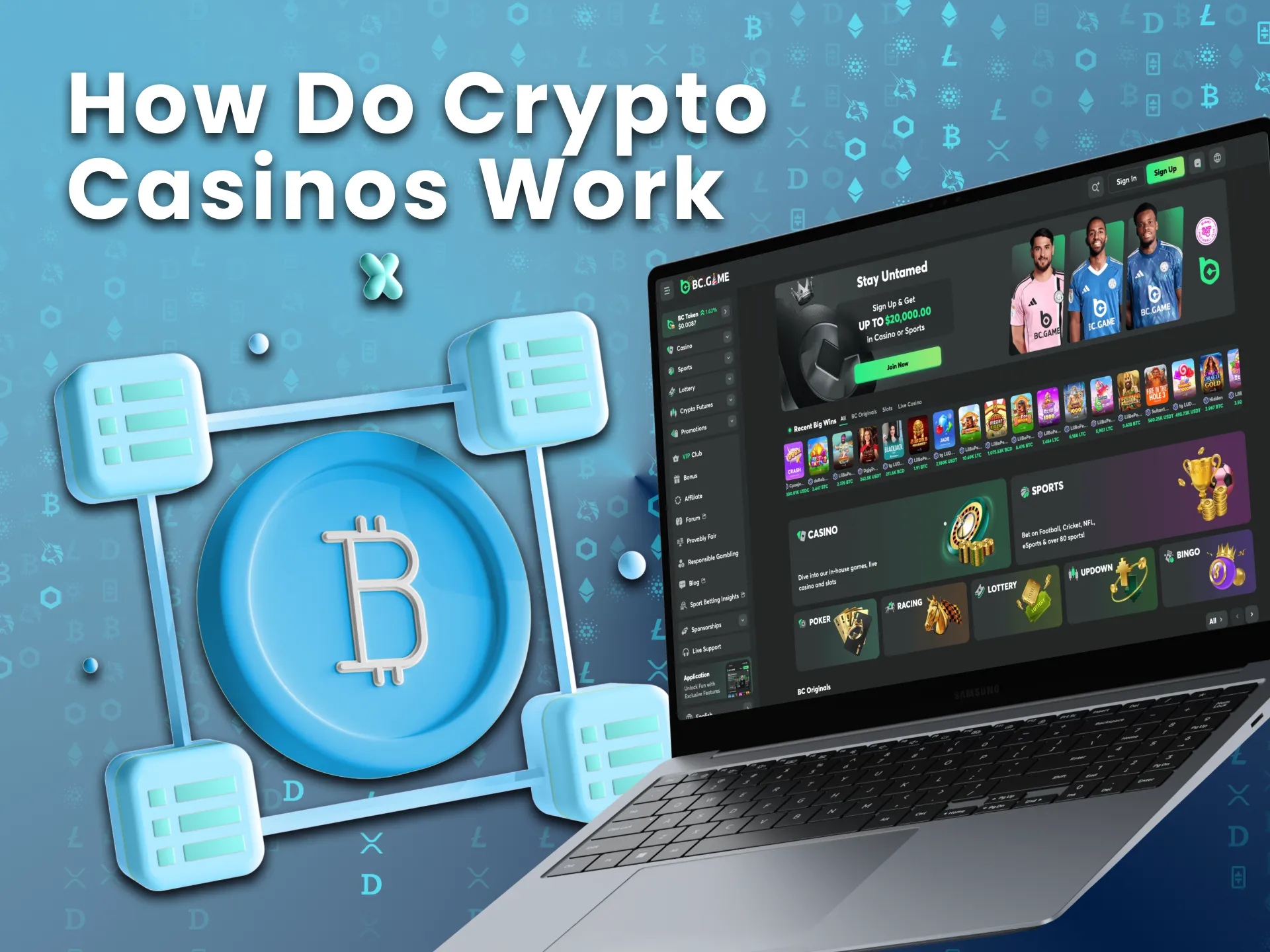 Read this article to understand how do crypto casinos work.